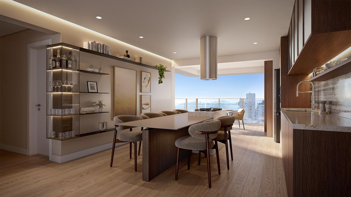 Entrega: 2030 - Bal Harbour - Cobertura - 5 suítes - 4 vagas - 298m²