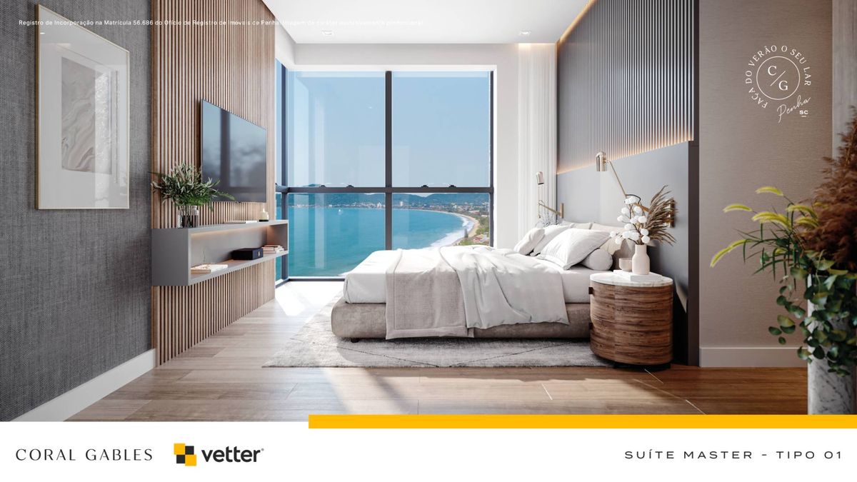 Entrega: Setembro de 2025 - Coral Gables - 4 suítes - 3 vagas - 236m²