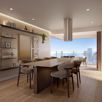 Entrega: 2030 - Bal Harbour - Cobertura - 5 suítes - 4 vagas - 298m²
